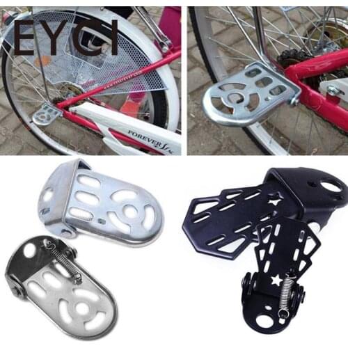 EYCI 1 Pair Bike Folding Foot Peg Rest MTB Mountain Bicycle Cycling Metal Footrest Bicycle Accessories