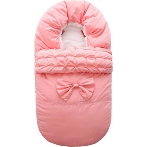 Stroller Sleeping Bag Baby Soft swaddling Autumn and winter Newborn Sleep Bag Windproof
