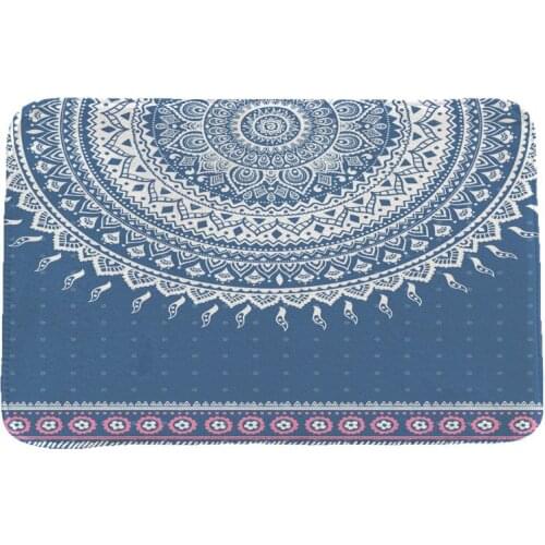 Ethnic Style National Customs Rug Hallway Carpets and Rugs for Bedroom Living Room Carpet Kitchen Bathroom Anti-Slip Floor Mats