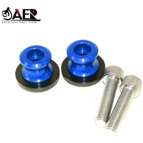 JEAR For Kawasaki Z750 2007-2011 Z 750 10mm Motorcycle CNC Swingarm Slider Spools Stand Screws