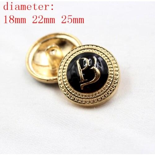 2016 new, LL-051-1,50pcs high-grade metal buttons, DIY sewing accessories material, handmade materials