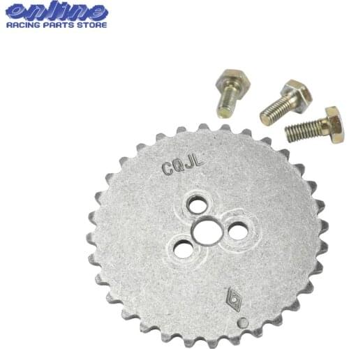 32T Timing Gear 140cc Engine Sprocket kit For YX140 YinXiang 140cc 1P56FMJ Horizontal Engine Dirt Pit Bike Atv Quad Parts