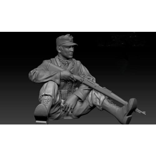 1/35 Resin Figure Model Kit Unassambled Unpainted 00238
