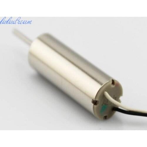 1 set 730 hight quanlity metal Micro 3.7V DC-motor with Black Propeller Model Airplane Motor 45000RPM with 80mm wire