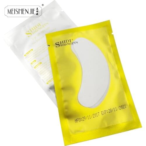 10/5 pairs New Paper Patches Eyelash Under Eye Pads Lash Eyelash Extension Paper Patches Eye Tips Sticker Wraps Make Up Tools