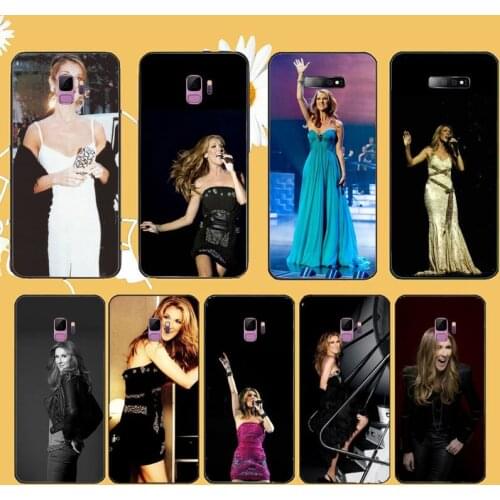 Celine Dion Phone Case For Samsung S6 S7 edge S8 S9 S10 e plus A10 A50 A70 note8 J7 2017