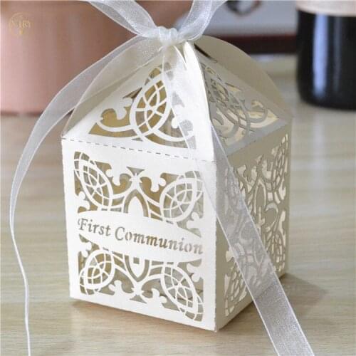 Baby baptism 2016 religious first communion favors wedding gifts box