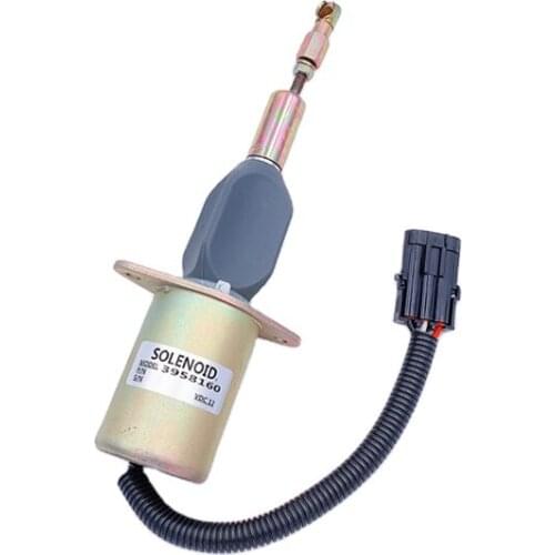 Engine Shutoff Solenoid 3958160 for SA-4978-12 Stop Solenoid 12V