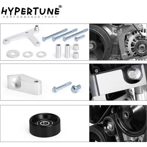 Aluminum Alloy LS/LS1 Alternator Bracket auto product Car accessories Fit for Camaro Durable Generator W/ Rear Brace HT-ARB02