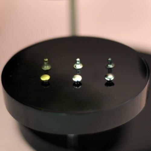 Mini buttons 500sets 3mm Double Capped Rivets doll buttons for diy sewing craft and scrapbooking accessories