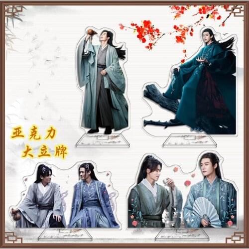 NEW Anime WORD OF HONOR Zhou Zishu Wen Kexing Cartoon Acrylic Stand Figure Cosplay Double-Sided Model Plate Desktop Decor Gifts