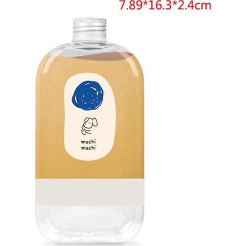 Plastic Bottles For Drinks Storage Containers Drinking Water Bottles Plastic Water Bottle With Lids Caps Dropshipping