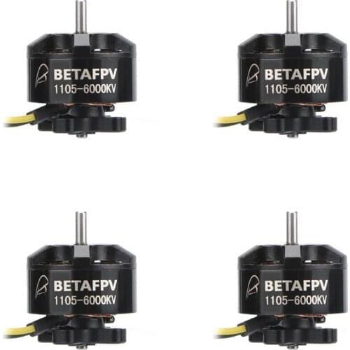 4PCS BETAFPV 1105 5000KV 4S / 6000KV 3S Brushless Motors for Beta85X FPV Racing Drone BWhoop Quadcopter