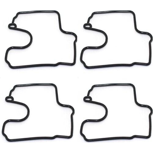 4PCS FOR YZF R-1 YZF1000 R XVZ 1300 XVZ1300 Midnite Venture XVZ1300MM carburetor repair Bottom shell Float Bowl gasket seal