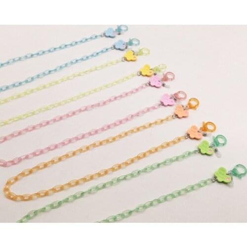 Acrylic Glasses Chain Non-slip Lanyard Sunglasses Chain Glasses Holder Glasses Chain Masks Chain Decorative Eyeglass Rope