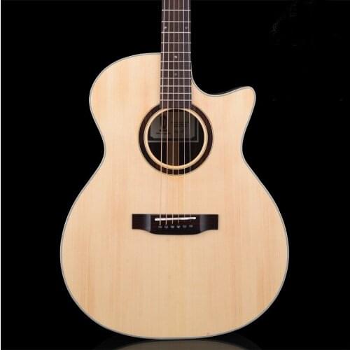 GAC08 Manns Acousic guitar, OM size, Guitarra acustica, have video