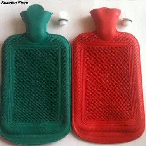Hot-water Bottle Pain Relief Bed Hand Warmer Relaxing Heat Massage Therapy high quality Winter Rubber Hot Water Filling Bag