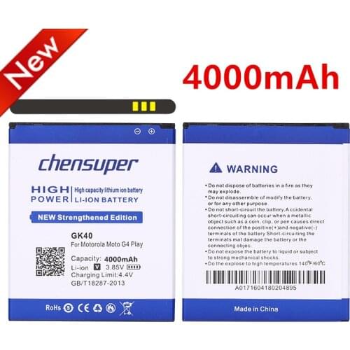 Chensuper Motorola Moto C Batteries