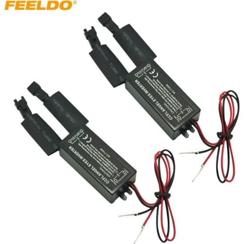 FEELDO 10Pc Spares DC 12V Inverter Ballast For CCFL Angel Eyes Light Halo Ring #AM3956
