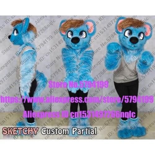 Customized Available REAL PHOTO CAT full sets husky dog Suit fursuit BJ0041 Costume fox Party Fancy Dress Carnival Gift