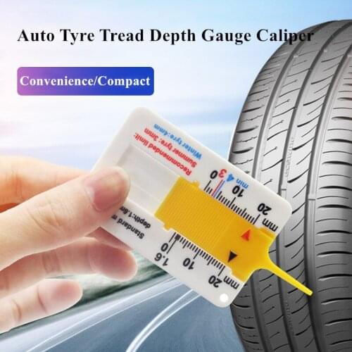 Car-styling Repair Tool 0 - 20 mm Auto Tyre Tread Depth Gauge Caliper Car Motorcycle Caravan Trailer Wheel Measure Car Tools