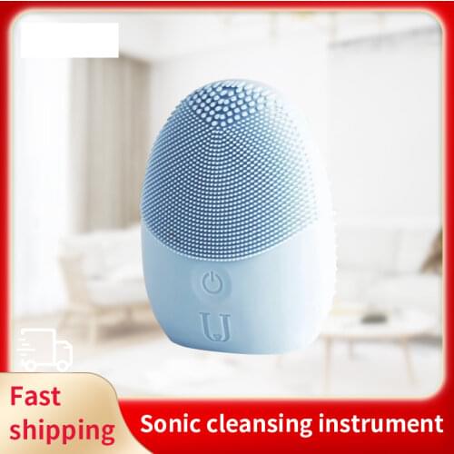 New Xiaomi JORDAN & JUDY Cleansing Instrument Female Deep Cleanse Sonic Mini Facial Cleans Instrument Face Skin Care Massager
