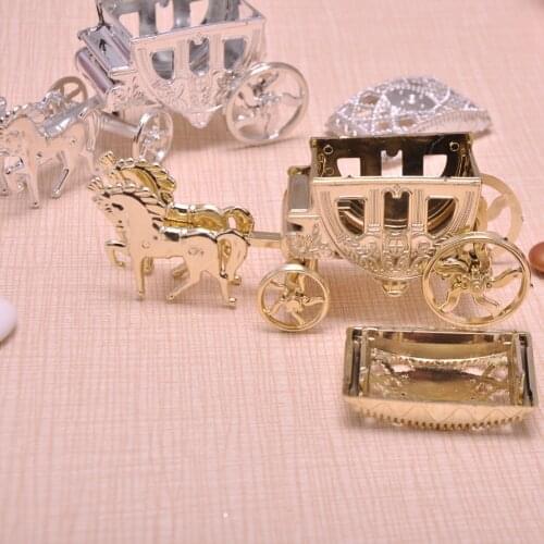 Candy box Carriage Shape Cute Candy Chocolate Box Baby Shower Birthday Wedding Party Favor
