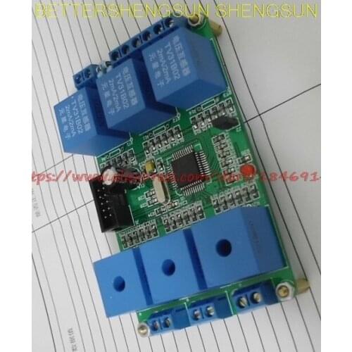 ATT7022 AC sampling study plate voltage, current, power factor and other parameters