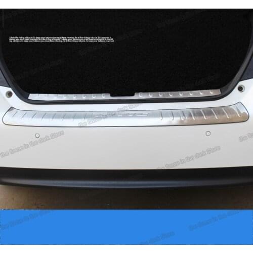 Lsrtw2017 for Skoda Superb Car Trunk Silll Threshold Trims Interior Accessories Chrome 2013 2014 2015 2016 2017 2018 2019 2020