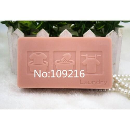 New Product!!1pcs Kitchen (zx165) Silicone Handmade Soap Mold Crafts DIY Mould
