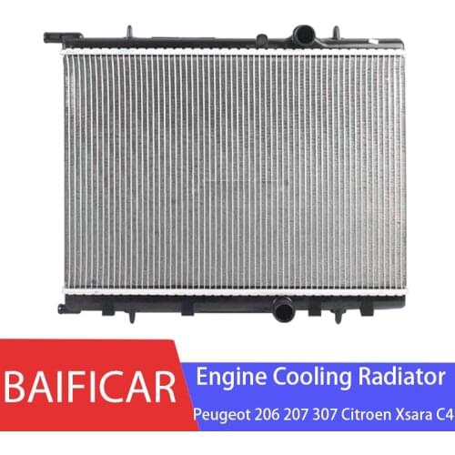 Baificar Brand New Engine Cooling Radiator 1330T0 For Peugeot 206 207 307 Citroen Xsara C4