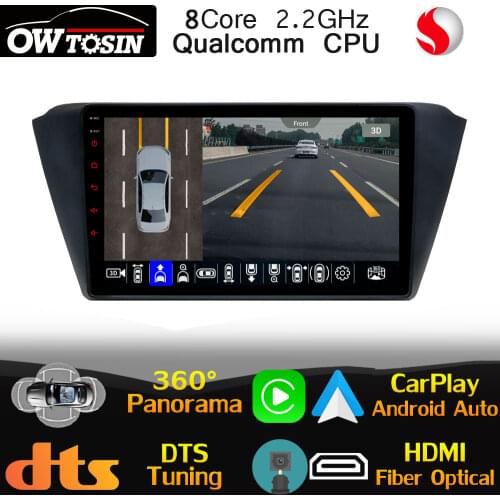 Qualcomm 8Core Android For Skoda Fabia mk3 2015 2016 2017 Car Multimedia GPS Navi Auto Radio GPS WiFi HIFI Head Unit DTS Stereo