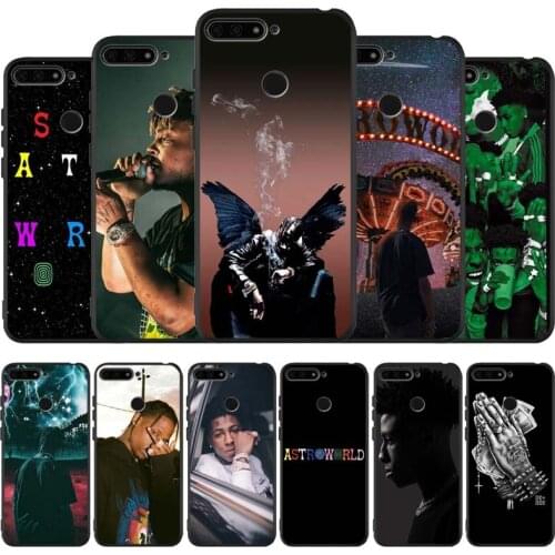 YoungBoy Never Broke Again Black Silicone Phone Case For Honor 30 20 Pro 8X 9X X10 10 20 Lite 10i Nova 5T Y6 7 9 Prime 2019 TPU