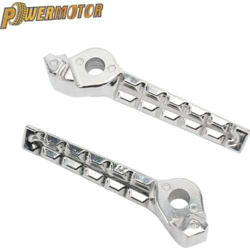 1 Pair Motorcycle Rear Footrest Footpeg Passenger Foot Rests Pedal Passenger Pegs For Kawasaki KLX 250 T KLX250