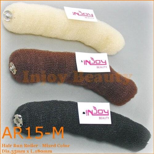 6 pcs/lot Mix Color Hot selling New arrival button hairdressing women high quality Messy Bun Updo hair Accessories hairhair bun