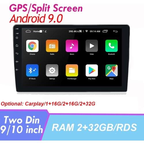 Car Radio 2 din 10″ Android Multimedia Player GPS WIFI Bluetooth Player for Toyota Volkswagen Hyundai Kia Renault Suzuki 1G 2G