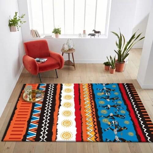 Bohemia Color tribe folk-custom carpet living room floor mat Bedside rug customize big size 1.6x2.3m doormat bathroom plush mat