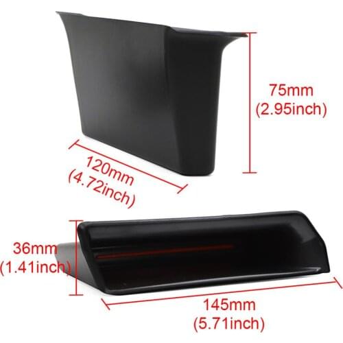 Front Row Door Side Storage Box Handle Pocket Armrest Phone Container for Jimny 2019 2020 Accessories