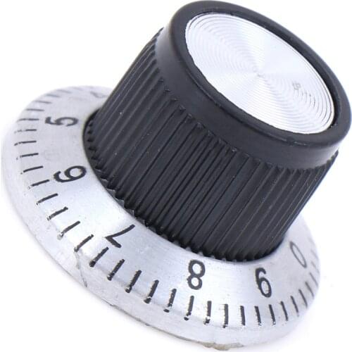 C3 Knob With A Digital Scale Metal dial potentiometer/C3 Industrial potentiometer knob/axle shaft diameter 6MM