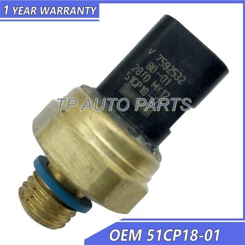 Fuel Pressure Sensor Compatible With BMW OEM 7592532 51CP18-01 51CP1801