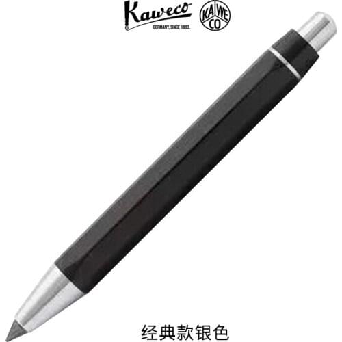 Kaweco Sketch Up Classic Gold Mechanical Pencil - Classic Silvery - 5.6mm,classic Octagonal Body Shape,Black Acrylic Finish