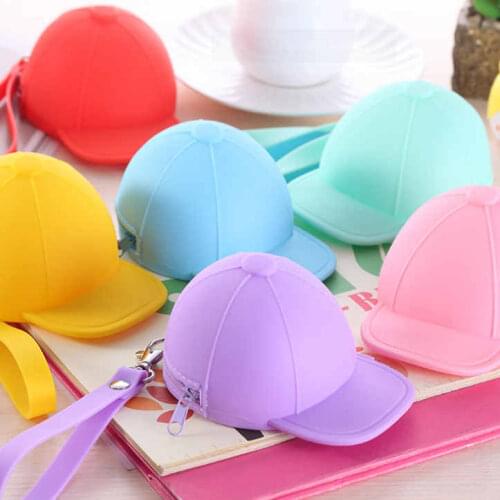 New Fashion Lovely Kawaii Candy Color Women Girls Wallet Multicolor Jelly Silicone Coin Bag Purse Kid Gift