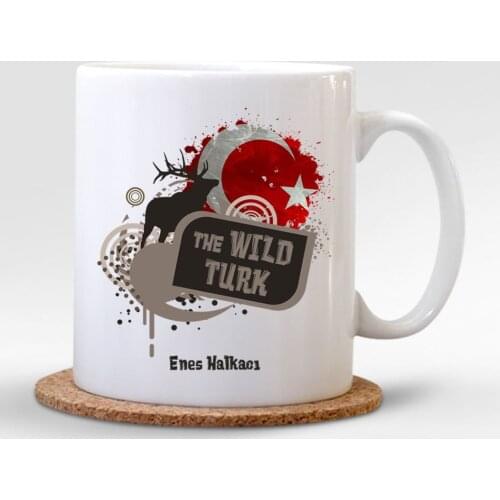 Personalized Specialty Wild Turk White Mug Cup