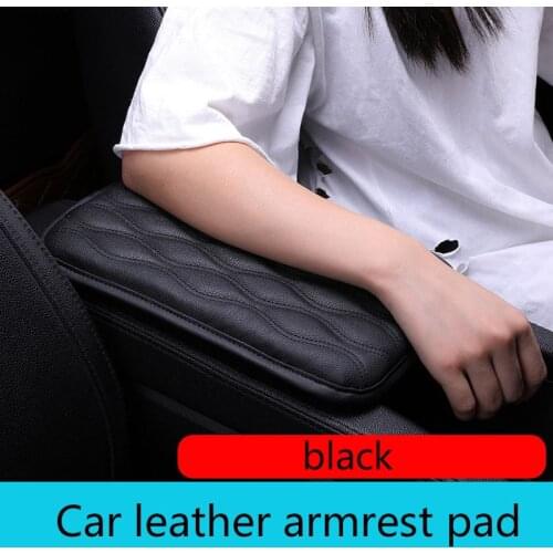 Genuine Leather For Volkswagen VW Passat B6 B5 B7 B8 Golf 4 5 7 6 Polo Opel Astra J H Insignia Corsa Car Armrest Box Cushion Pad