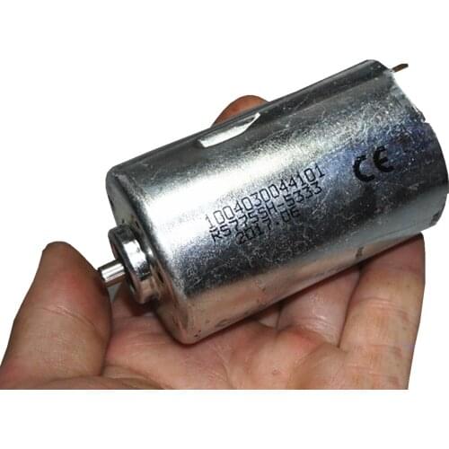 Fully enclosed Front ball bearing 775 medium and high speed motor Built-in cooling fan DC12-24V 775 motor