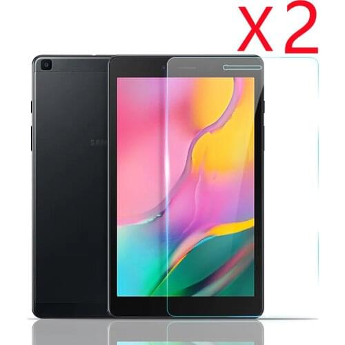 2Pcs Tempered Glass for Samsung Galaxy Tab A 8.0 2019 T290 T295 Tablet Screen Protector SM-T290 T295 Bubble Free Protective Film