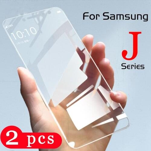 2Pcs 9H protective film for samsung Galaxy j5 j7 pro 2017 j6 j8 2018 tempered glass phone screen protector on glass smartphone