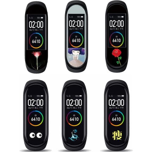 5Pcs Mi Band 4 Protector Film For Xiaomi NFC Mi Band 4 Screen Protector For Xiaomi Miband 4 Protector MiBand 4 Color Films