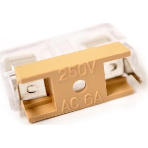 10pcs PCB Mount Tube Fuse Holder With Dust Cap Circuit Connection