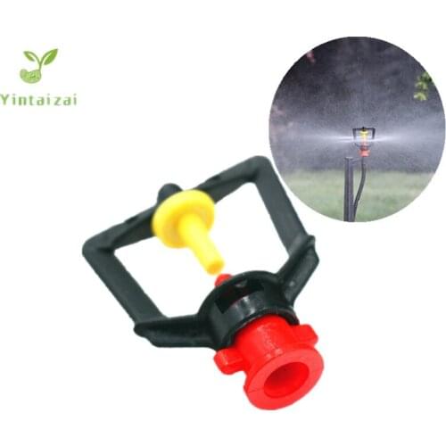 Fast Shipping 100PCS Refraction Atomization Micro Misting Nozzle Hanging Cooling Spray Irrigation Automatic Gardening